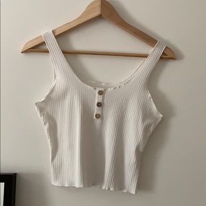 SHEIN white tank top